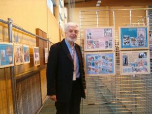 Beno&icirc;t Verley et son expo au Festival BD'Essonne d'Igny