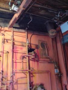 Blake et Mortimer in Maxéville 2 - Porche du Totem