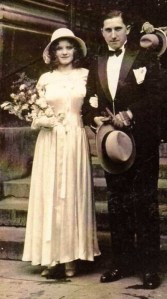 Mariage d'Edgar et de Ninie en 1930