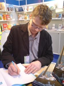 Geert De Sutter &agrave; la Foire du Livre 2008