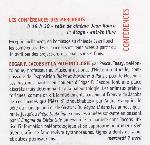 Annonce de la conf&eacute;rence de Pascal Tassy