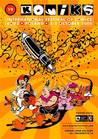 Affiche Festival BD Lodz 2008