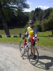 Viviane en sortie avec les Cyclonautes