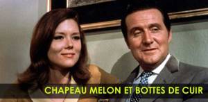 chapeau melon et bottes de cuir