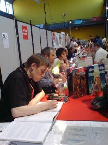 Roubaix 2009 - S&eacute;ance de d&eacute;dicaces