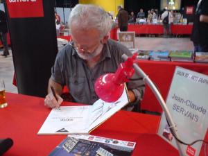 Roubaix 2009 - Jean-Claude Servais d&eacute;dica&ccedil;ant